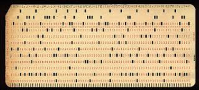 the invention of the punch card