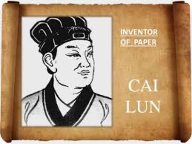 Paper is invented Cai Lun