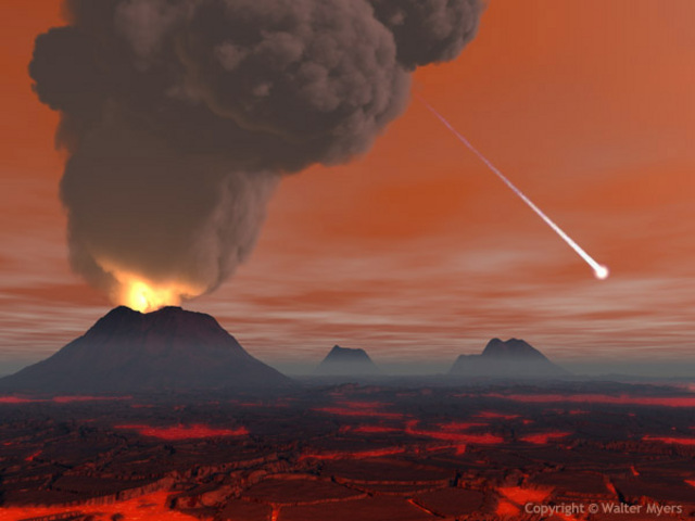 Earth is formed (4.6 billion years ago)