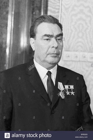 Leonid Brezhnev takes office