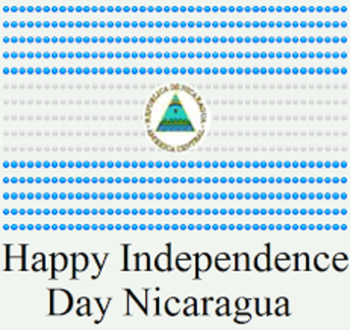 Nicaragua’s Independence was Formally Declared
