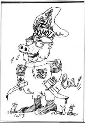 Anastasio Somoza Debayle Flees Nicaragua