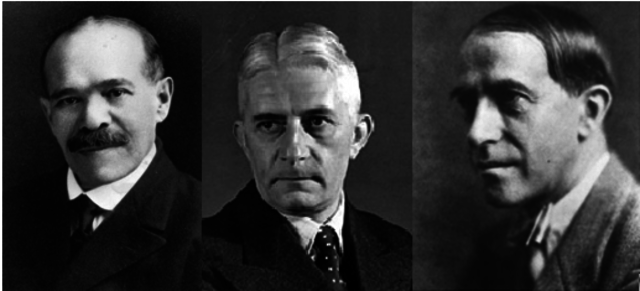 Werrheimer (1880-1943) Kôhler (1887-1967) y Koffka (1887-1941)