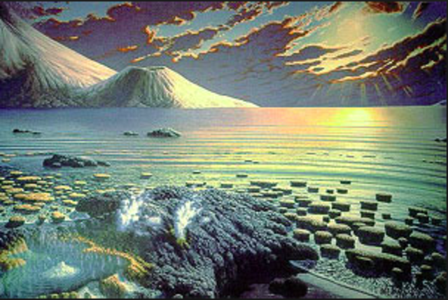 Proterozoic Era : 2500 millions ~ 570 millions years ago