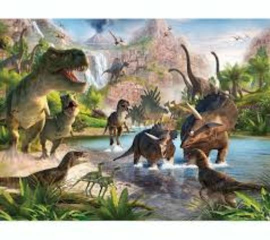 Origen primeros dinosaurios
