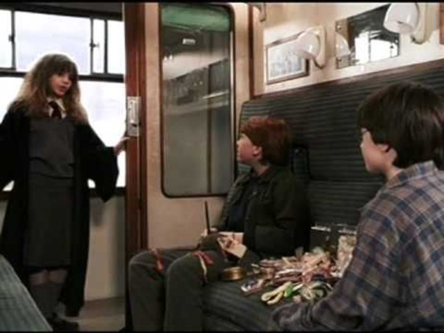 Harry meets and Hermione