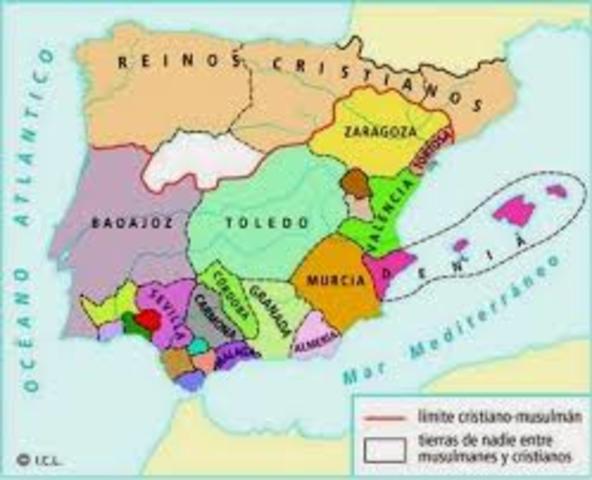 EL CALIFATO SE DIVIDE EN TAIFAS