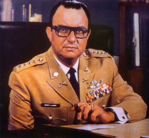 Anastasio Somoza Leaves