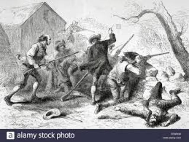 Battle of Lexington and Concord.