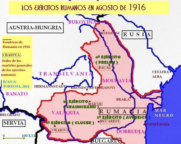 Romania s'uneix als aliats i és aplastada