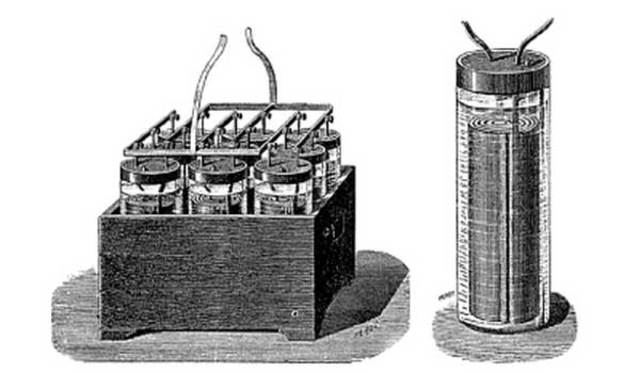 First Recharable Battery