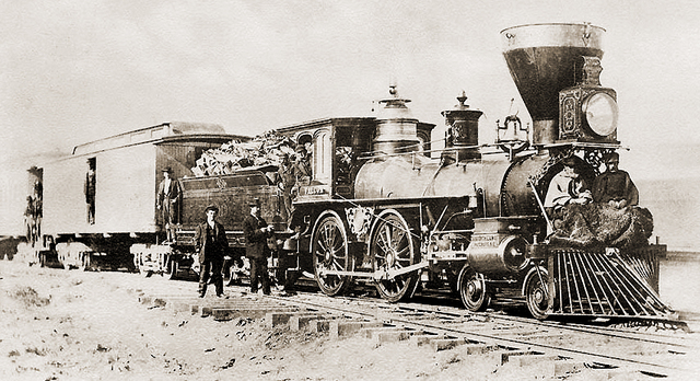 The Transcontinental Railroad Complete