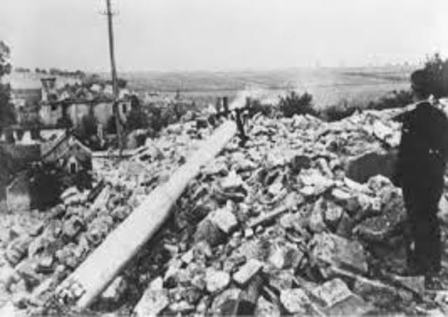 Germany Destroys Lidice