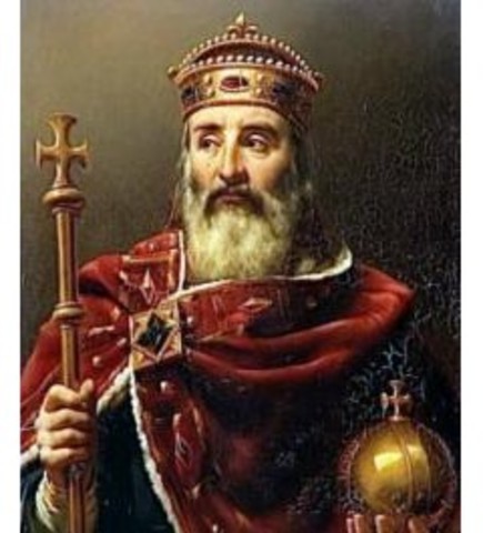 Los reyes Pipino el Breve y Carlomagno ordenaron hacer estudios minuciosos de las propiedades de la iglesia.