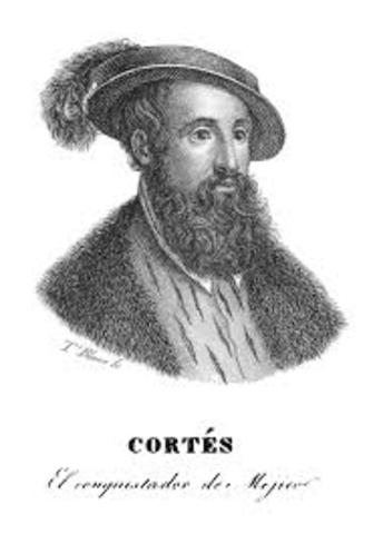 Hernán Cortés, Escribano de Azúa.