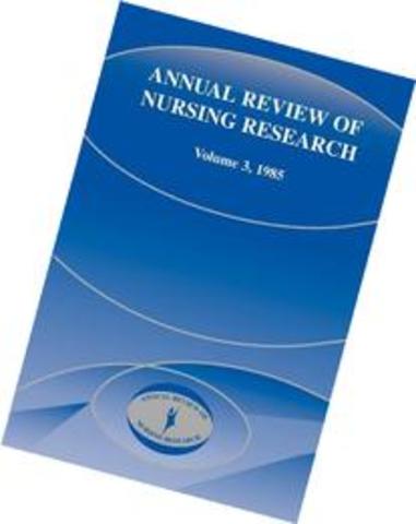 Primer volumen del "Annual review of nursing research"