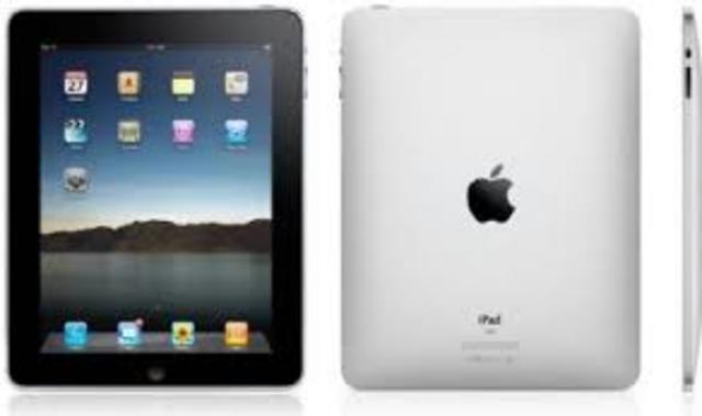 L’IPAD est la première tablette électronique de sa génération.