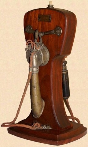 Le téléphone à cornet