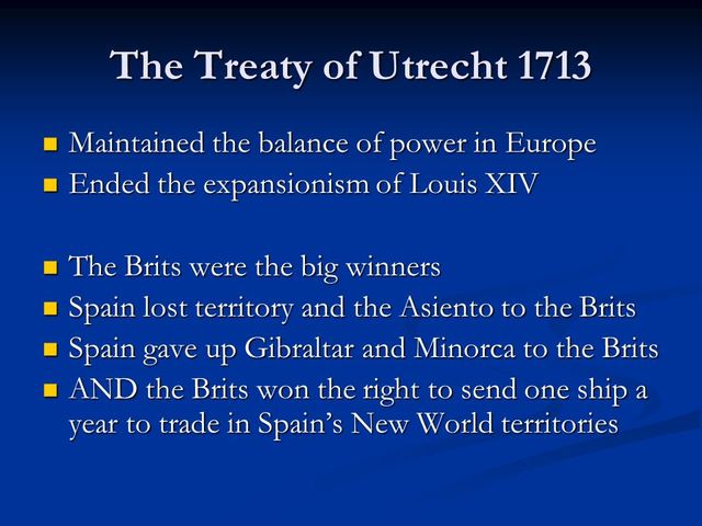 Treaty of Utrecht (1. Start of negociations)