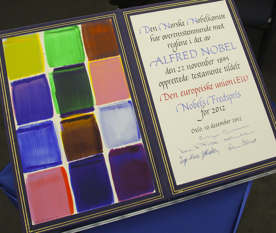 Νόμπελ Ειρήνης στην ΕΕ