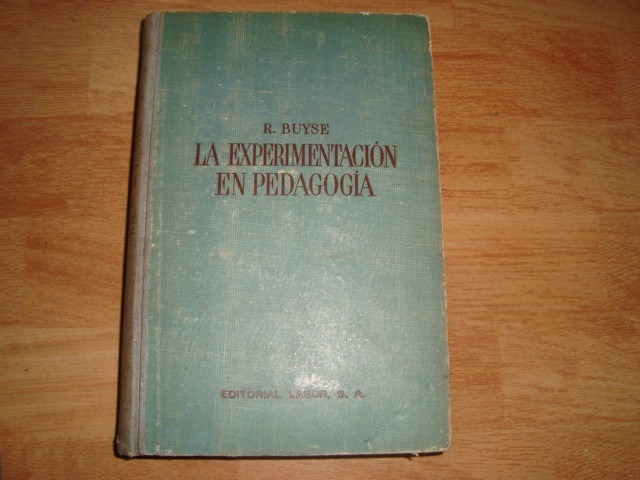 Libro: La experimentación de la pedagogía