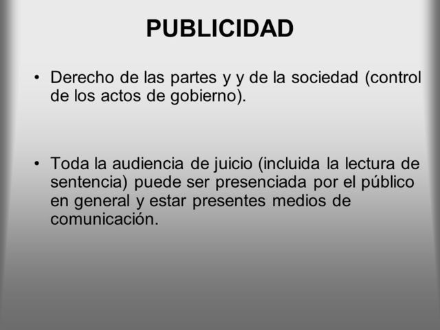 El proceso publicista