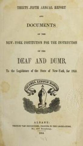 American Asylum for the Education and Instruction of the Deaf and Dumb