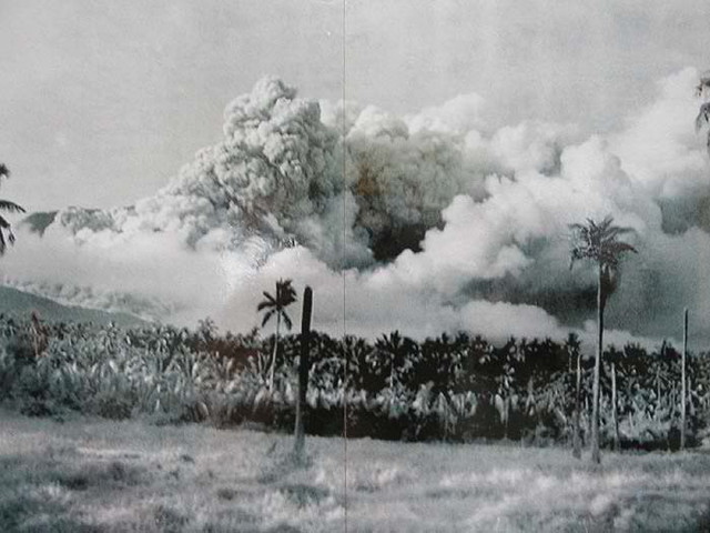 Mount Hibok-Hibok Volcanic Eruption