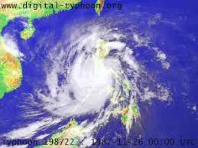 Typhoon Nina (Amy)