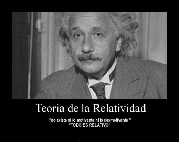 Teoría de la relatividad