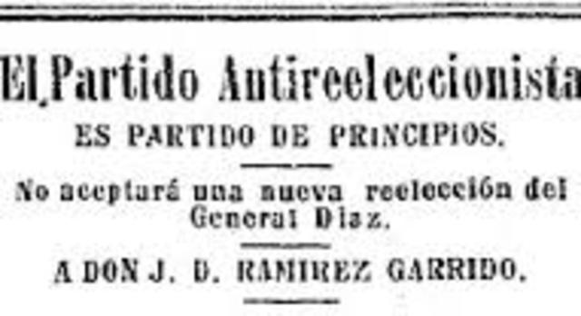 Sufragio efectivo no reeleción