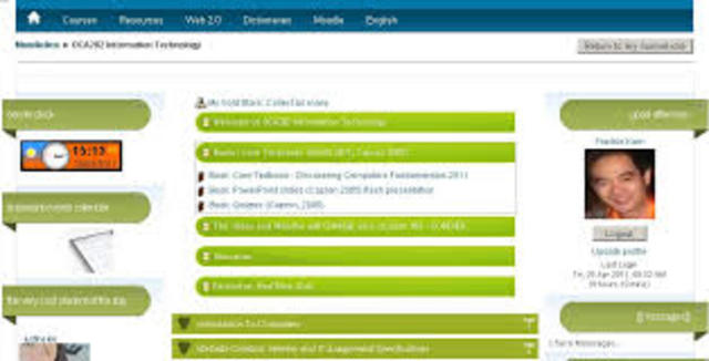 Moodle 1.9 3 de Marzo 2008-9 de Julio 2012.