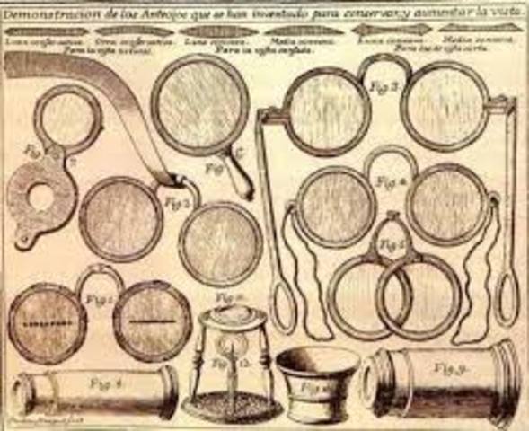 Roger Bacon inventa las gafas en 1250