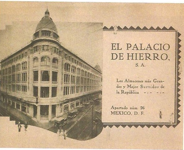 Se inaugura El Palacio de Hierro