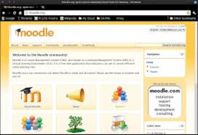 Moodle 2.2 5 de Diciembre 2011-8 de Julio 2013.