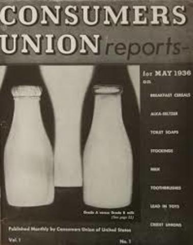 Se funda Consumer Union