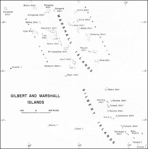 Gilbert and Marshall Islands (Pacific)