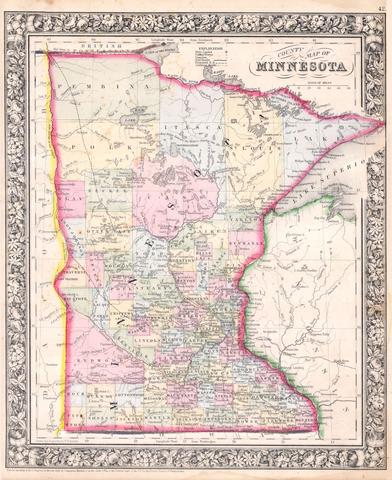 Minnesota joins the United states as a free state