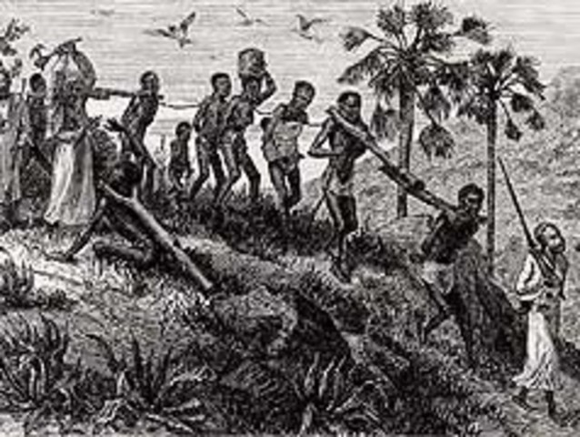 Slavery started in Maryland
