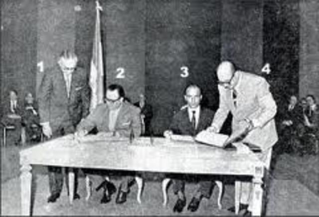 Samoza Debayle Signs Kupia-Kumi Pact