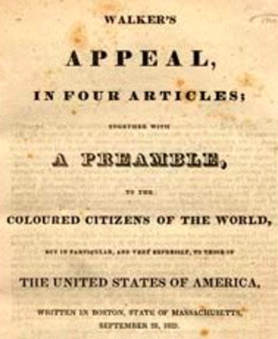 Appeal to the Colored Citizens of the World is published