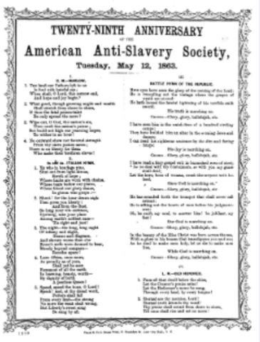 American Anti-Slavery Society Founded