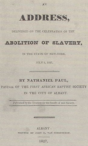 New York Abolishes slavery
