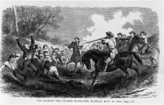 Bleeding Kansas shocked Northerners