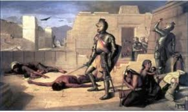 Spanish massacre