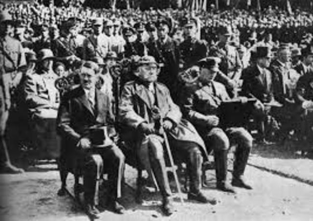 Adolf's First War Experience