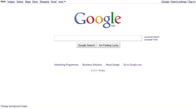 The Google search engine