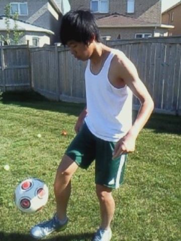started playing soccer