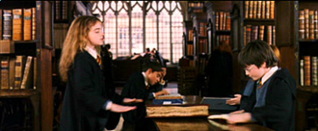 Harry and his friends learn about the philosopher's stone