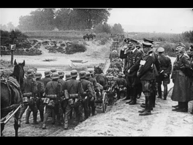 Nazis invaded Poland; Britain and France declare war on Germany
